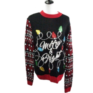 You Look Ugly Today Embellished Ugly Christmas Sweater Size Medium